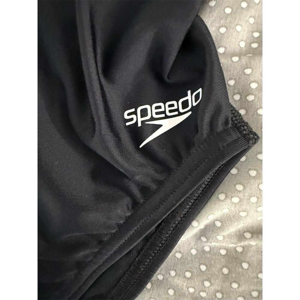 Speedo Women's Black One Piece Swimsuit M Backless Performance Size 36 - Picture 4 of 7